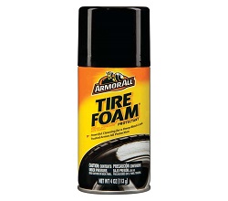 Car Tire Foam Spray By Armor All, Tire Cleaner Foam For Restoring Color And Tire Protection, 4 Oz