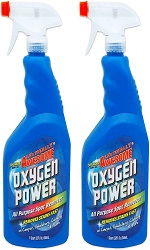 2 La’s Totally Awesome Oxygen Power All Purpose Spot Remover (Two Bottles of 32 Oz Size)