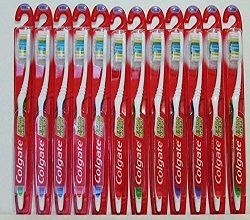 Pack Of 12 Colgate Full Head Toothbrushes Firm And Hard, Extra Clean New