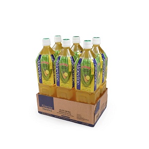 ALOEVINE Aloe Vera Drink 50.7 oz. 6 Pack (Pineapple)) - B - C1