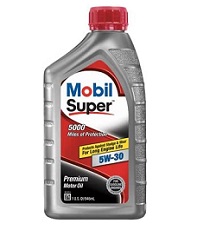 Mobil Super 5W30 Motor Oil, 1 Quart - 6 per case.6 - B - C2