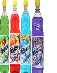 Fabuloso Multi-Purpose Cleaner Liquid 16.9 fl oz Bottles Assorted Scents Variety Bundle of 4 Bottles - Bundle - C6