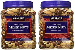 Kirkland Signature Fancy Mixed Nuts, 40 Ounce - 2 Pack -Bundle - C4
