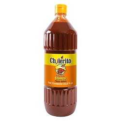 EL CHILERITO Chamoy Sauce Mango Flavor 1L/ 33.8 Fl. Oz - Mexican Food - c12