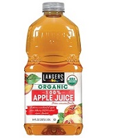 Langers 100% Organic Juice, Apple, 64 Ounce (Pack of 8) - b - C3