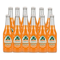 Jarritos Mandarin Natural Flavor Soda With Real Sugar 12/12.5 fl. oz. glass bottles (12-Pack) - B - c2